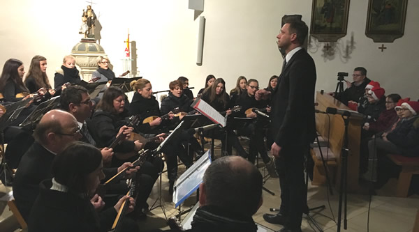 Božićni koncert tamburice Uzlop, 23.12.2016