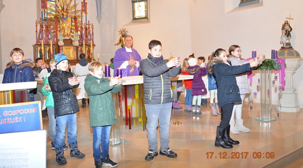 Kinder Adventsgottesdienst, 17.12.2017